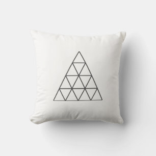 Almohada / Cojín de Pirámide Minimalista