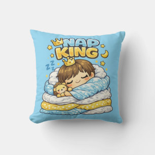 Almohada Cojín Rey Kawaii 
