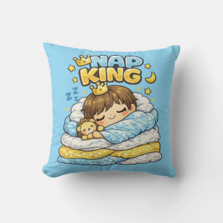 Almohada Cojín Rey Kawaii