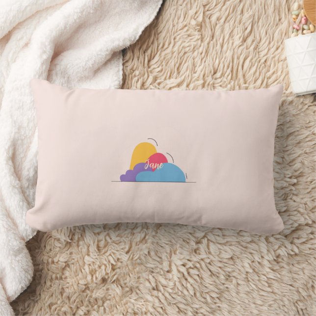 Almohada Colorida Abstracta para Lanzar (Manta)