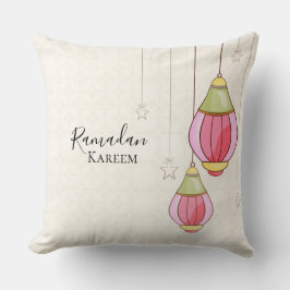 Almohada Colorida de Linterna de Ramadan