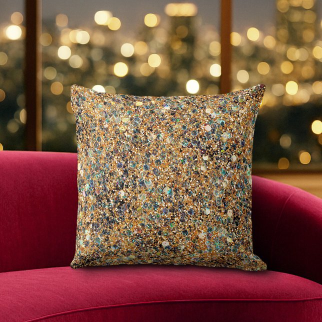 Almohada Colorida de Purpurina (Subido por el creador)