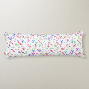 Almohada colorida del cuerpo del arte de los