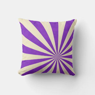 Almohada colorida en verano del estallido del sol