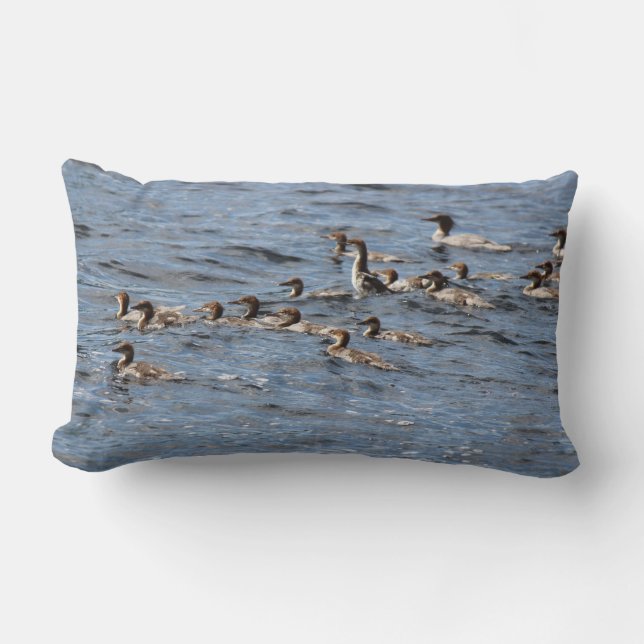 Almohada cómoda "bribones en el lago " (Anverso)