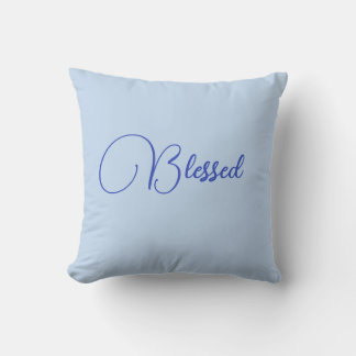 Almohada con acento bendito
