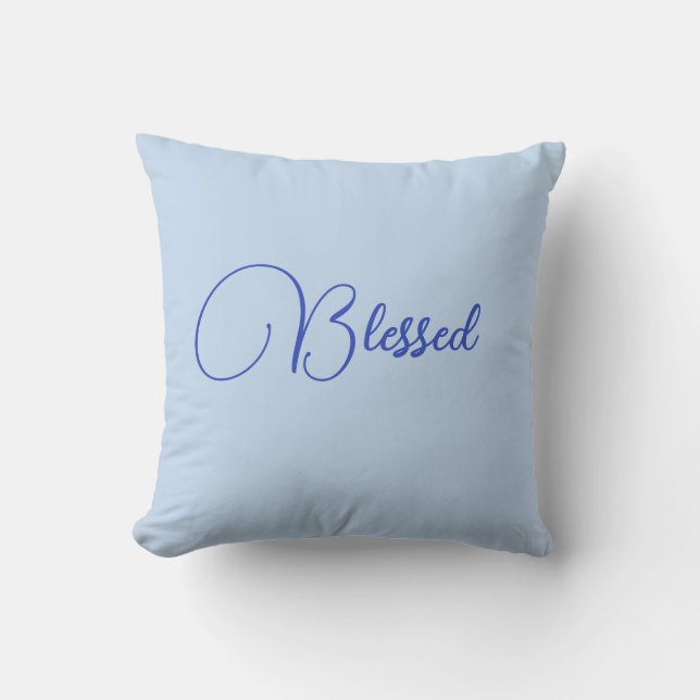 Almohada con acento bendito (Anverso)