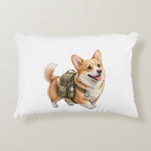 Almohada con acento de acuarela para aventura de s