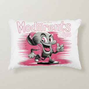 Almohada con acento de personaje de dibujos animad