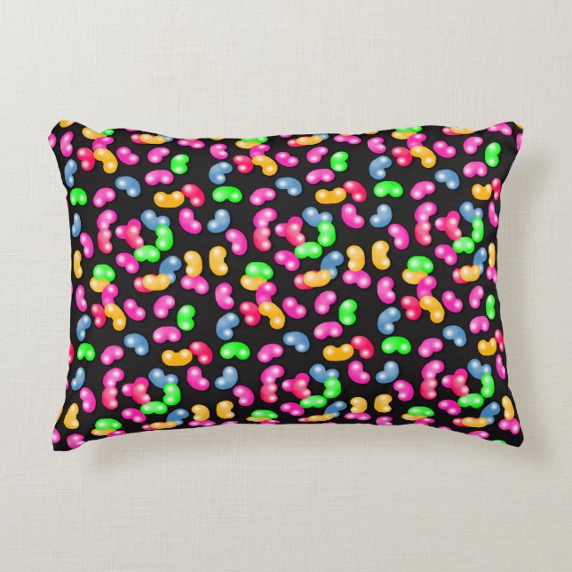 Almohada con acento de reina de jellybean (Anverso)