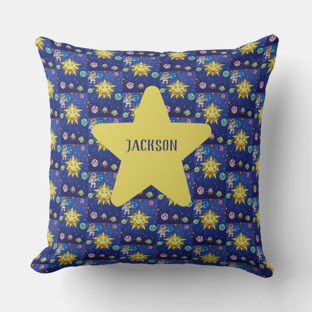 Almohada con acento de sueños de la infancia, cuad (Anverso)