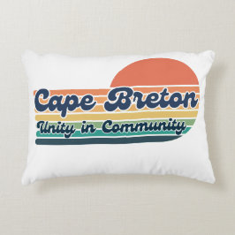 Almohada con acento de unidad en la comunidad