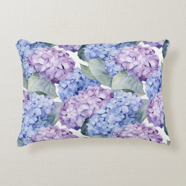 Almohada con acento floral (Anverso)