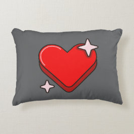  Almohada con acento gris 