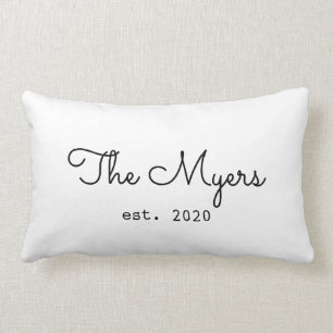 Almohada con Apellido de Estilo Granja Personaliza