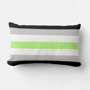 Almohada con bandera agénero