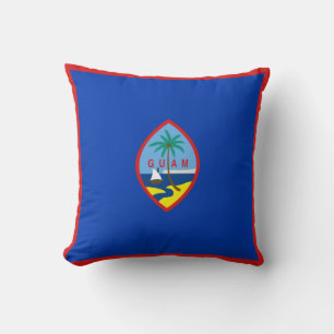 Almohada con bandera de Guam x Bandera