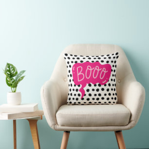 Almohada con Burbuja de Texto de Patrón de Animal 
