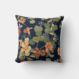 Almohada con Capuchinas Colgantes