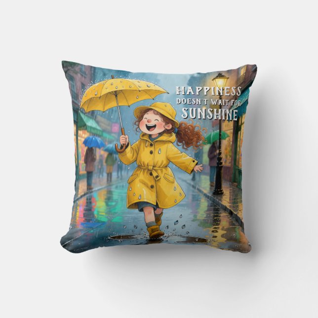 Almohada con cita positiva (Anverso)