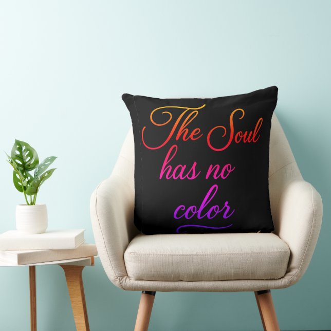 Almohada con 'Colección de Citas Poéticas' (Silla)