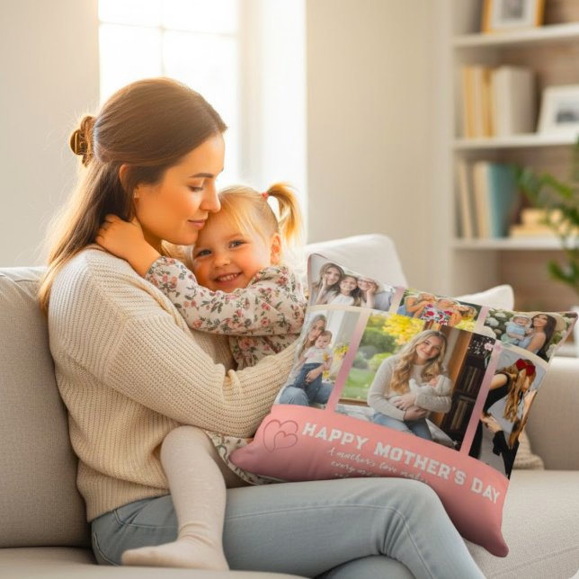 Almohada con collage de fotos personalizadas para  (Subido por el creador)