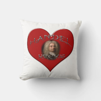 Almohada con corazón de Handel Rocks