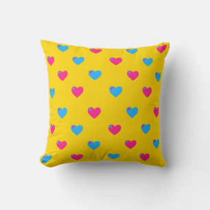 Almohada con Corazones Medianos Pan Pride