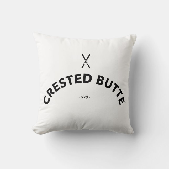 Almohada con cresta de la mota (Anverso)