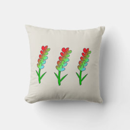 Almohada con diseño de hojas elegantes: Toque de l
