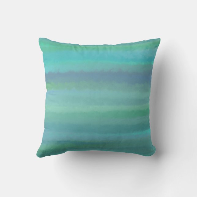 Almohada con el Turquesa es mi color favorito (Reverso)