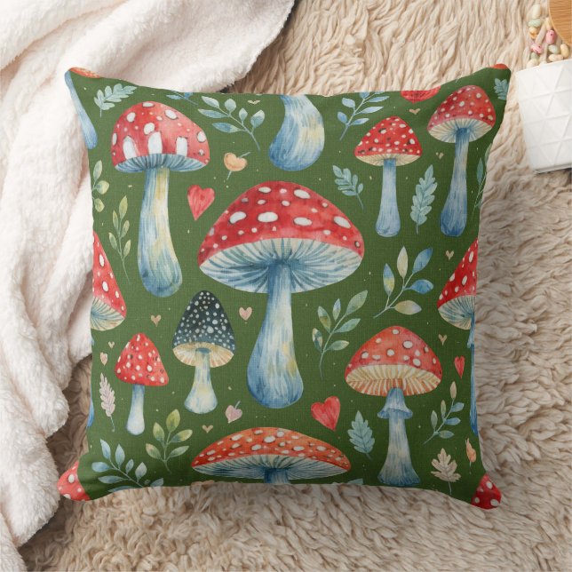 almohada con estampado de cuento de sombrerillo en (Manta)