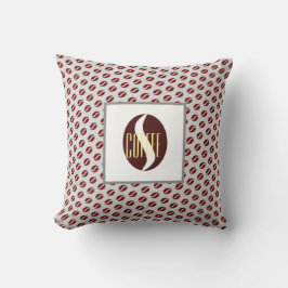 Almohada con Estampado de Granos de Café Funky