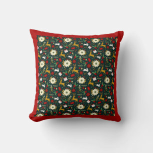 Almohada con estampado de Navidad
