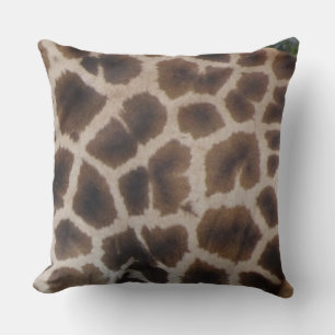 Almohada con Estampado de Piel de Jirafa