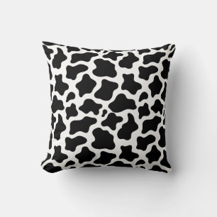 Almohada con estampado de vaca
