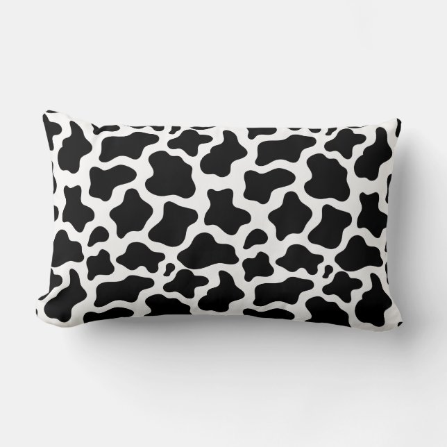 Almohada con estampado de vaca (Anverso)