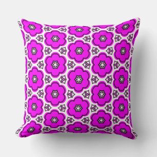 Almohada con estampado floral