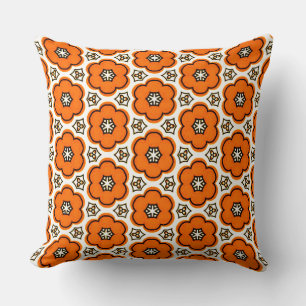 Almohada con estampado floral