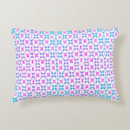 Almohada con estampado vibrante
