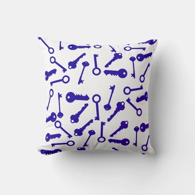 Almohada con forma de teclas funky diferentes patr (Anverso)