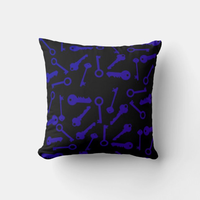 Almohada con forma de teclas funky diferentes patr (Anverso)