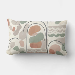 Almohada con forma orgánica abstracta boho - Terro
