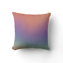 Almohada con gradiente de aura rosa púrpura