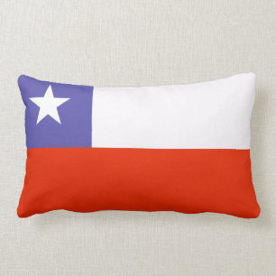 Almohada con la bandera de Chile