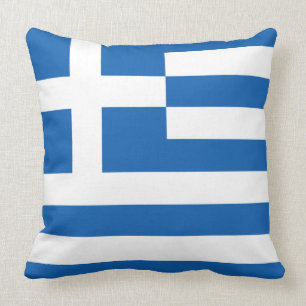 Almohada con la bandera de Grecia