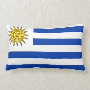 Almohada con la bandera de Uruguay