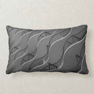Almohada con la imagen de B&W de balcones