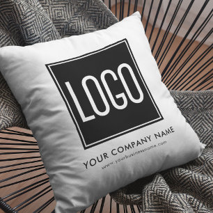Almohada con logotipo corporativo personalizado pa