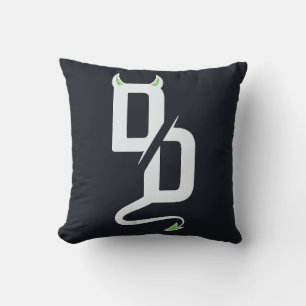 Almohada con monograma DD de Devious Developments